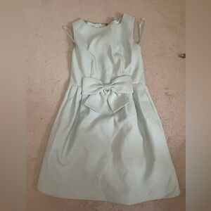 Ted Baker Blue and Silver Ruched Tiered Sundress